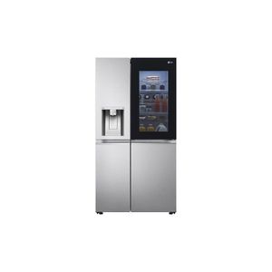 Refrigerador Smart LG 598 Litros Side by Side InstaView Craft Ice Uvnano Aço Escovado GC-X257CSH1 - 220 Volts