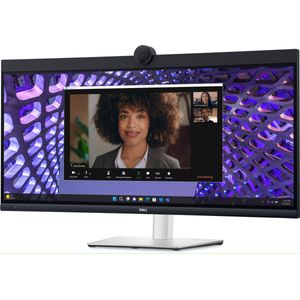 Monitor Curvo Dell 34" para videoconferência P3424WEB