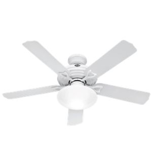 Ventilador de Teto Residencial Beaufort Branco Hunter Fan Oficial