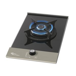 Cooktop a Gás Fischer 1 Boca TC Mesa Vidro Platinium – Bivolt