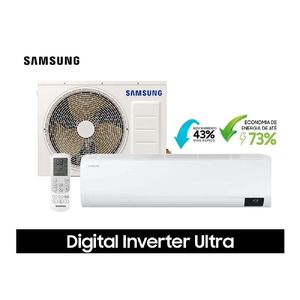 Ar Condicionado Split Hi Wall Inverter Samsung Digital Ultra 22000 BTU/h Frio AR24TVHZDWKNAZ – 220 Volts