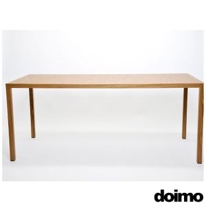 Mesa de Jantar Retangular Easy 180 Castanho Claro - Doimo