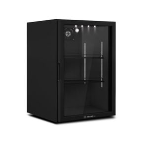 Refrigerador Metalfrio 115 Litros Counter Top para Bebidas All Black VB11RL – 220 Volts