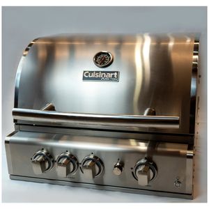 Churrasqueira a Gás Premium 02 Queimadores em Aço Inox 304 - Cuisinart