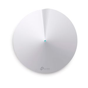 Roteador Mesh Wi-Fi 5 Gigabit Dual-Band AC1300 TPLink  Deco M5 1-Pack, Até 185m², Até 1267 MBPS, Até 100 Dispositiv