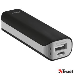 Carregador Portátil 2200 mAh para Smartphones e Tablets Preto - Trust - TR-21221I