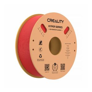 Filamento Hyper PLA Creality p/ Impressora 3D Vermelho 1Kg 1.75mm