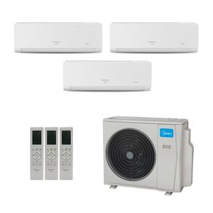 Ar-Condicionado Multi Split Inverter Springer Midea 27.000 (2x Evap HW 9.000 + 1x Evap HW 18.000) Quente/Frio 220V