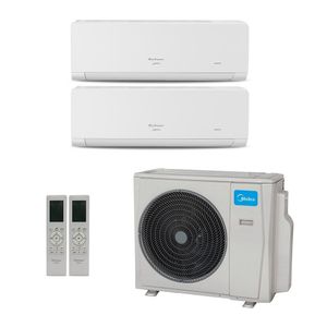Ar-Condicionado Multi Split Inverter Springer Midea 27.000 (1x Evap HW 12.000 + 1x Evap HW 18.000) Quente/Frio 220V