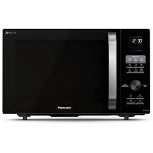 Microondas de Mesa 4 em 1 Panasonic com 30 Litros de Capacidade com Função Grill, Airfryer e Convecção Preto Fosco