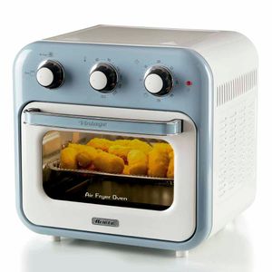 Fritadeira Air Fryer Oven Ariete 4632 Vintage Azul 16L 1200W