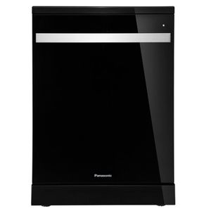 Lava-Louças Panasonic Preta com 15 Serviços, 08 Programas de Lavagem e Painel Digital Easy Touch - NP-6M1MBKBRP