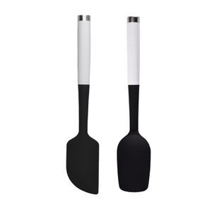 Conjunto 2 Espátulas Confeitaria Cozinha Branca KitchenAid