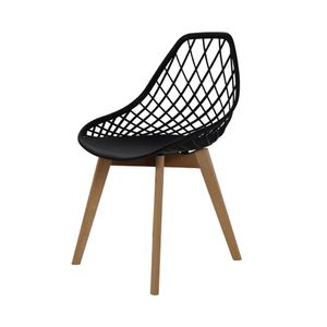 Cadeira Kaila Base Wood