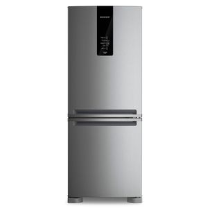 Refrigerador Brastemp Inverse Frost Free A+++ 447 Litros Inox com Smart Flow e Fresh Box - BRE57FK