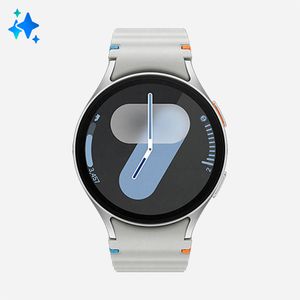 Galaxy Watch7 LTE 44mm Prata com 1,47", 4G e 32GB