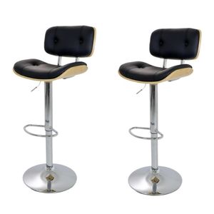 Kit 2 Banquetas Lux Wood