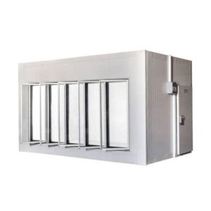 Walk in Cooler Gallant Resfriados 5 Portas Vidro com Piso Painel 220V/3F CWRCP-05
