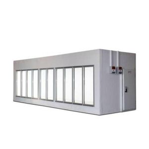 Walk in Cooler Gallant Resfriados 10 Portas Vidro sem Piso Painel 380V/3F CWRSP-10