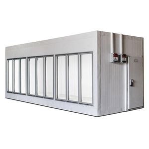 Walk in Cooler Gallant Resfriados 9 Portas Vidro com Piso Painel 380V/3F CWRCP-09