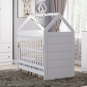 Berço Montessoriano Henn Americano Cabana Branco I15-05