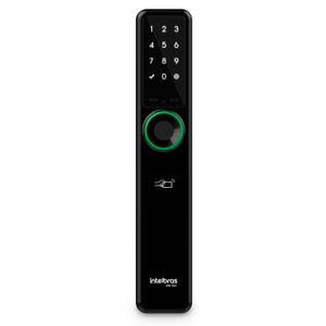 Fechadura Smart De Embutir Sem Maçaneta Intelbras IFR 7001 Abertura Por Senha, Chave, Tag, Biometria E App Izy Smar