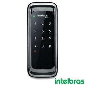 Fechadura Digital de Sobrepor FR 101 Preta Intelbras