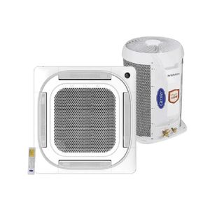 Ar Condicionado Split Cassete 4 Vias Inverter Carrier 23000 BTU/h Quente e Frio Monofásico 40KVQA22C5 - 220 Volts