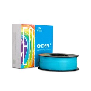 Filamento Ender-PLA+ Creality p/ Impressora 3D Azul 1Kg 1.75mm