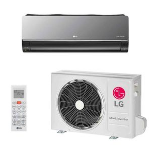 Ar Condicionado Split LG Dual Inverter VoiceARTCOOL UV nano +AI 24.000 BTUs Quente e Frio, Cinza Escuro - S3NW24K