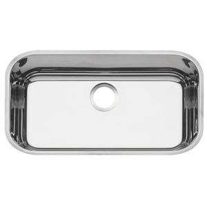 Cuba n.2 Tramontina Lavínia Prime em Aço Inox Alto Brilho 56 x 34 x 17 cm sem Válvula