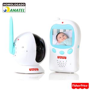 Babá Eletrônica com Câmera e Alcance de até 250 metros BB300 - Fisher Price