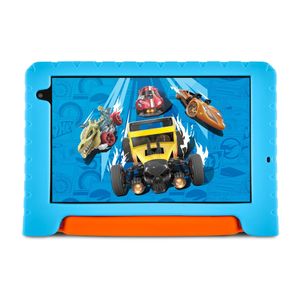 Tablet Infantil Hot Wheels Wi-fi 6GB RAM 64GB Tela 8 Pol. Android 13 Octa-core Multi - NB435 NB435
