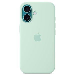 Capa para iPhone 16 com MagSafe em Silicone Água-marinho - Apple - MDGP4ZM/A