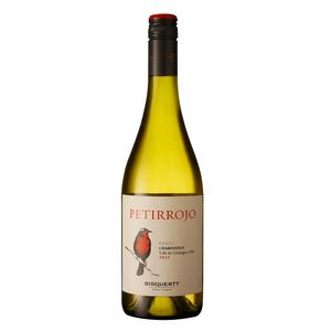 Vinho Branco Bisquertt Petirrojo Reserva Chardonnay 750ml