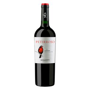 Vinho Tinto Bisquertt Petirrojo Reserva Carménère 750ml