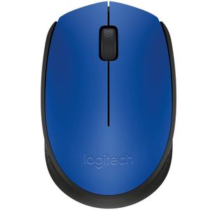 Mouse Logitech M170 s/ Fio Azul Com Preto 910-004800