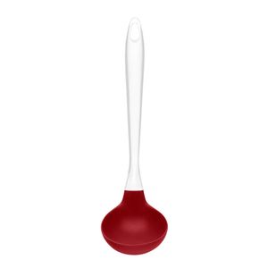 Concha de Silicone com Cabo de Acrílico Vermelha Up Home - UD034 UD034