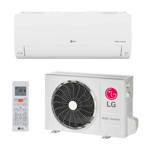 Ar-Condicionado Split LG Dual Inverter Voice +IA com 18.000 BTUs, Quente e Frio, Branco - S3NW18KL