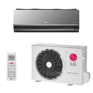 Ar-Condicionado Split LG Dual Inverter VoiceARTCOOL UV nano +AI 24.000 BTUs Quente e Frio, Cinza Escuro - S3NW24K