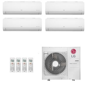 Ar-Condicionado Multi Split Inverter LG 30.000 (4x Evap HW 12.000) Quente/Frio
