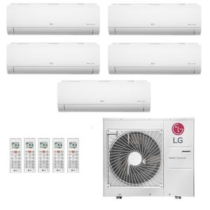 Ar-Condicionado Multi Split Inverter LG 36.000 (5x Evap HW 9.000) Quente/Frio 220V