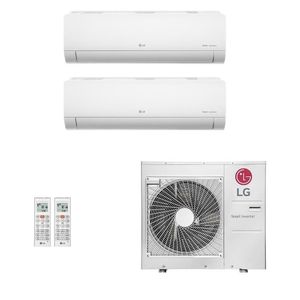 Ar-Condicionado Multi Split Inverter LG 36.000 (2x Evap HW 24.000) Quente/Frio 220V