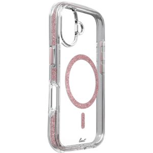 Capa Aero Sparkle iPhone 16 Pink TPU- Laut