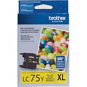 Cartucho Tinta Brother LC-75Y Amarelo