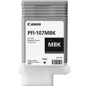 Cartucho Plotter Canon PFI 107 MBK Matte Black