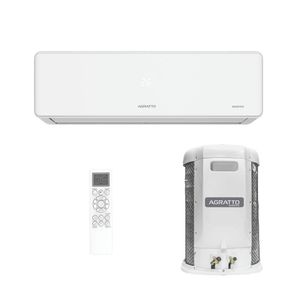 Ar Condicionado Split Inverter Agratto Hi Wall Fit Top 18000 BTUs Frio FICST18F-02I - 220V