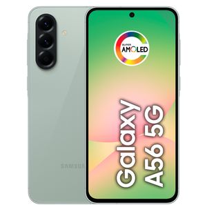 Smartphone Samsung Galaxy A56 5G 256GB, 8GB RAM, Câmera 50MP, IP67, Super AMOLED 6.7", Recursos AI Verde