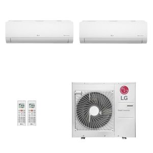 Ar-Condicionado Multi Split Inverter LG 36.000 (2x Evap HW 18.000) Quente/Frio 220V