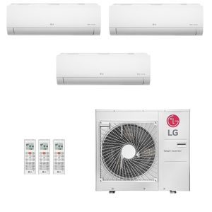 Ar-Condicionado Multi Split Inverter LG 36.000 (3x Evap HW 18.000) Quente/Frio 220V